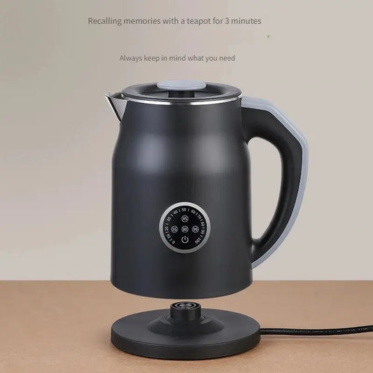 1.2L Smart Electric Kettle with Adjustable Temperature - Stainless Steel, Large Capacity, Anti-Scald, 220-240V